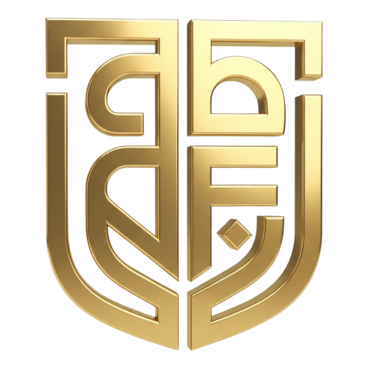 ABRAF Gold monogram