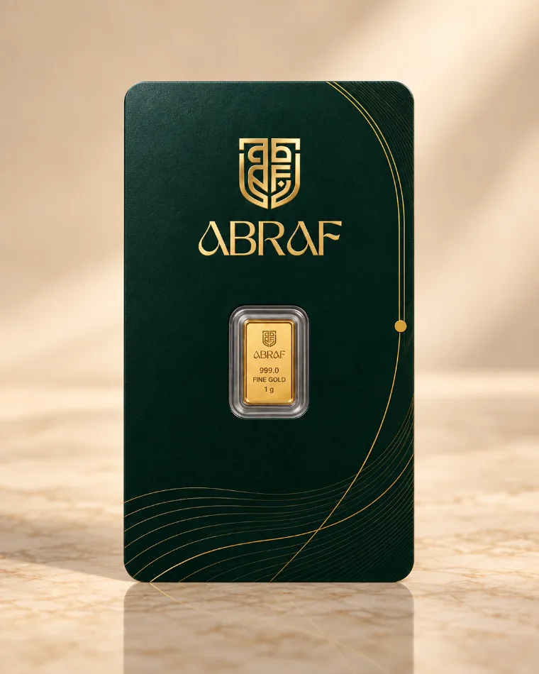 ABRAF 1 g minted gold