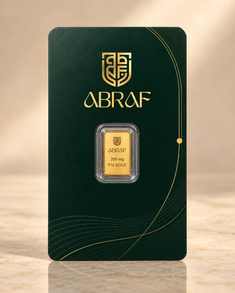 ABRAF 200 mg Minted Gold Coin · 916