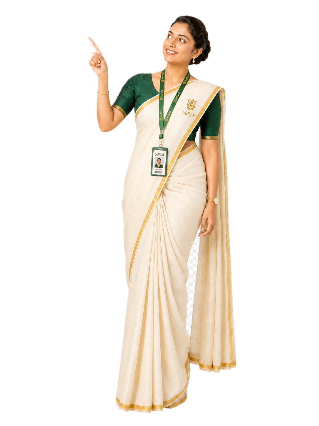 ABRAF Gold store staff member in uniform