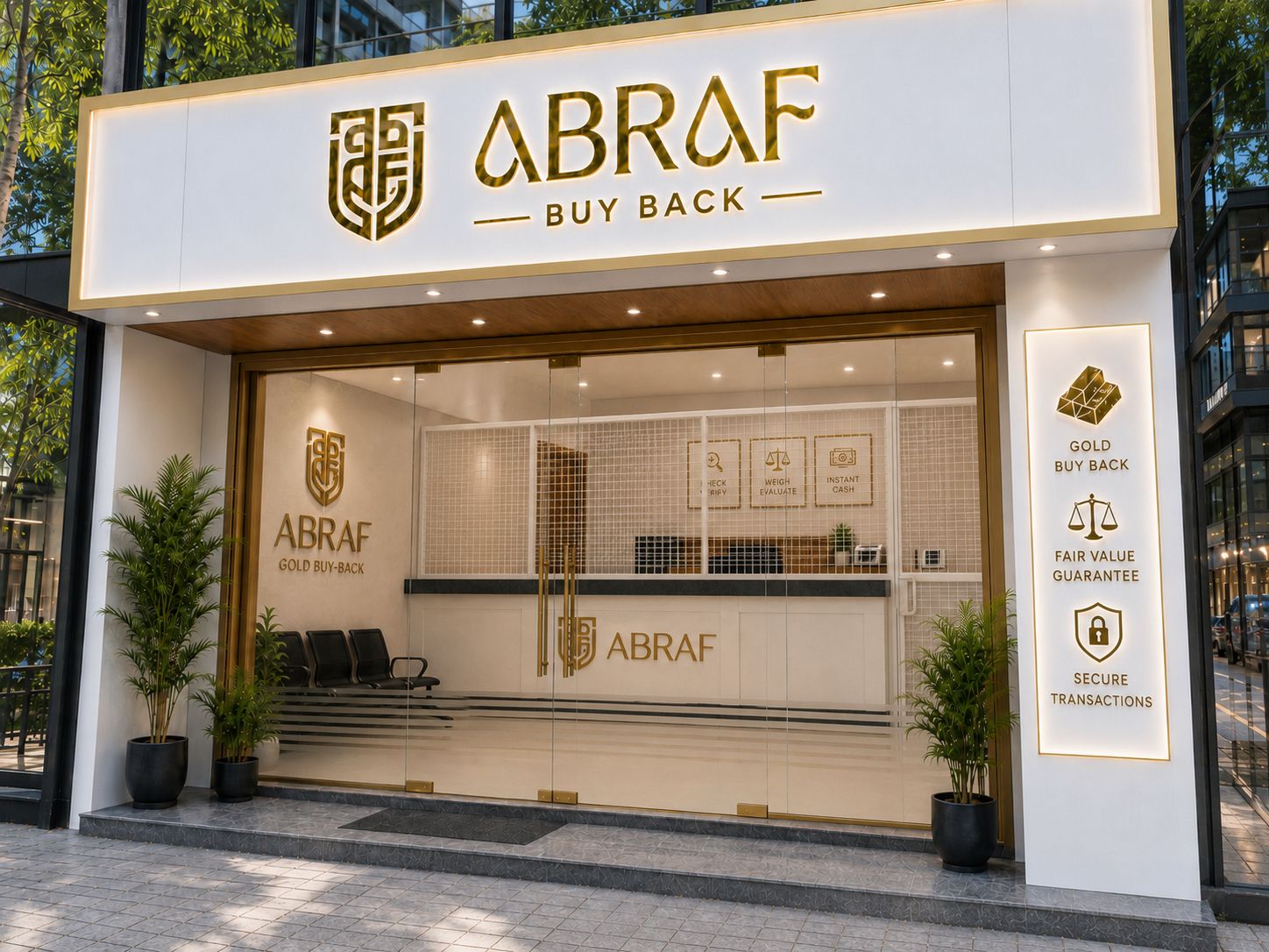 ABRAF Gold buyback counter