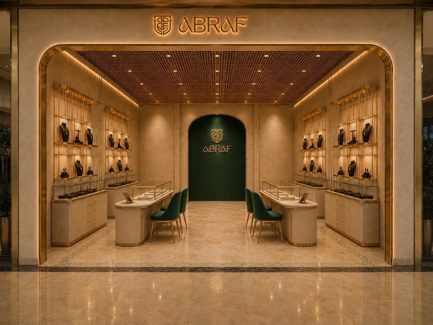 ABRAF Gold showroom floor